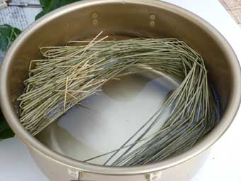 笹巻き作り材料-い草の紐