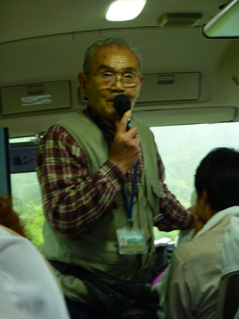 自然観察指導員･白神山地ガイドである市川善吉さん