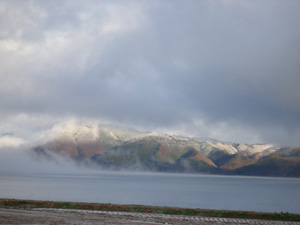 田沢湖のの眺望